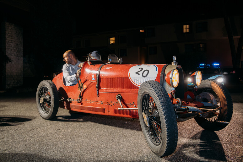 Mille Miglia 女王赛车的罗马之夜